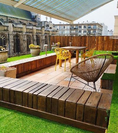 Ferienwohnung La Terrasse De Notre Dame Le Havre Exterior foto