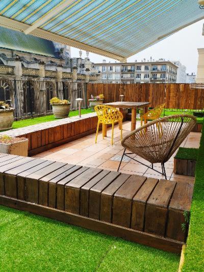 Ferienwohnung La Terrasse De Notre Dame Le Havre Exterior foto