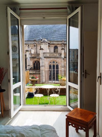 Ferienwohnung La Terrasse De Notre Dame Le Havre Exterior foto