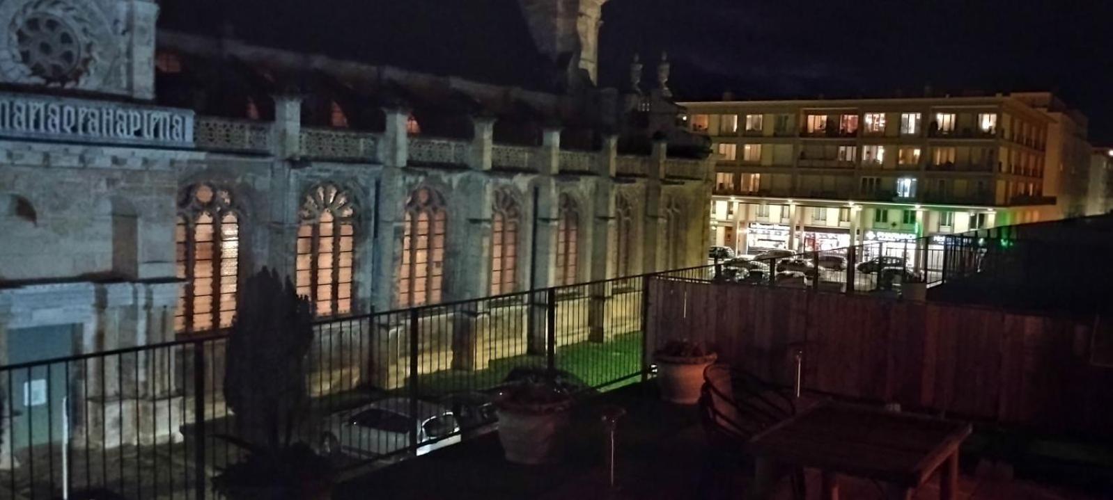 Ferienwohnung La Terrasse De Notre Dame Le Havre Exterior foto