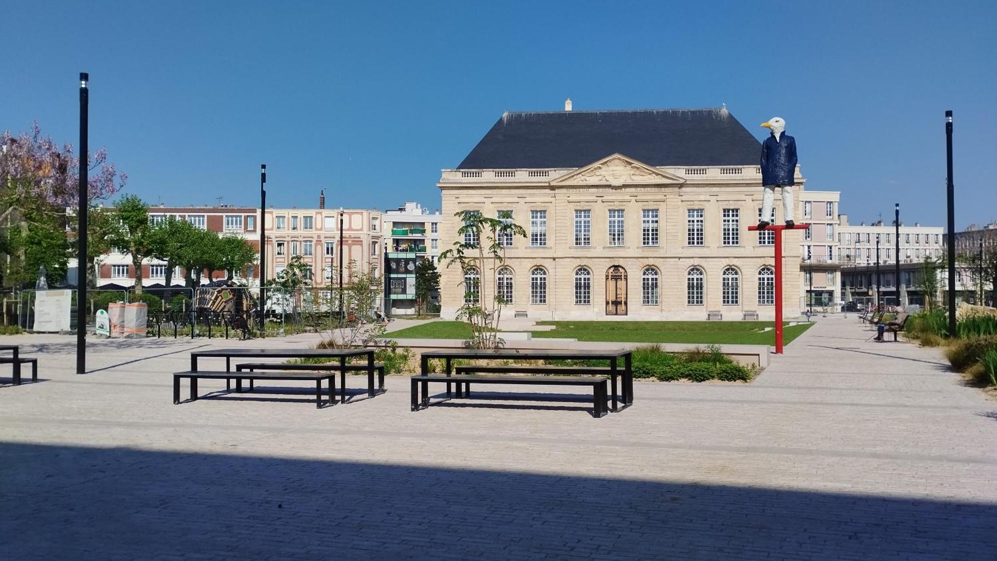 Ferienwohnung La Terrasse De Notre Dame Le Havre Exterior foto